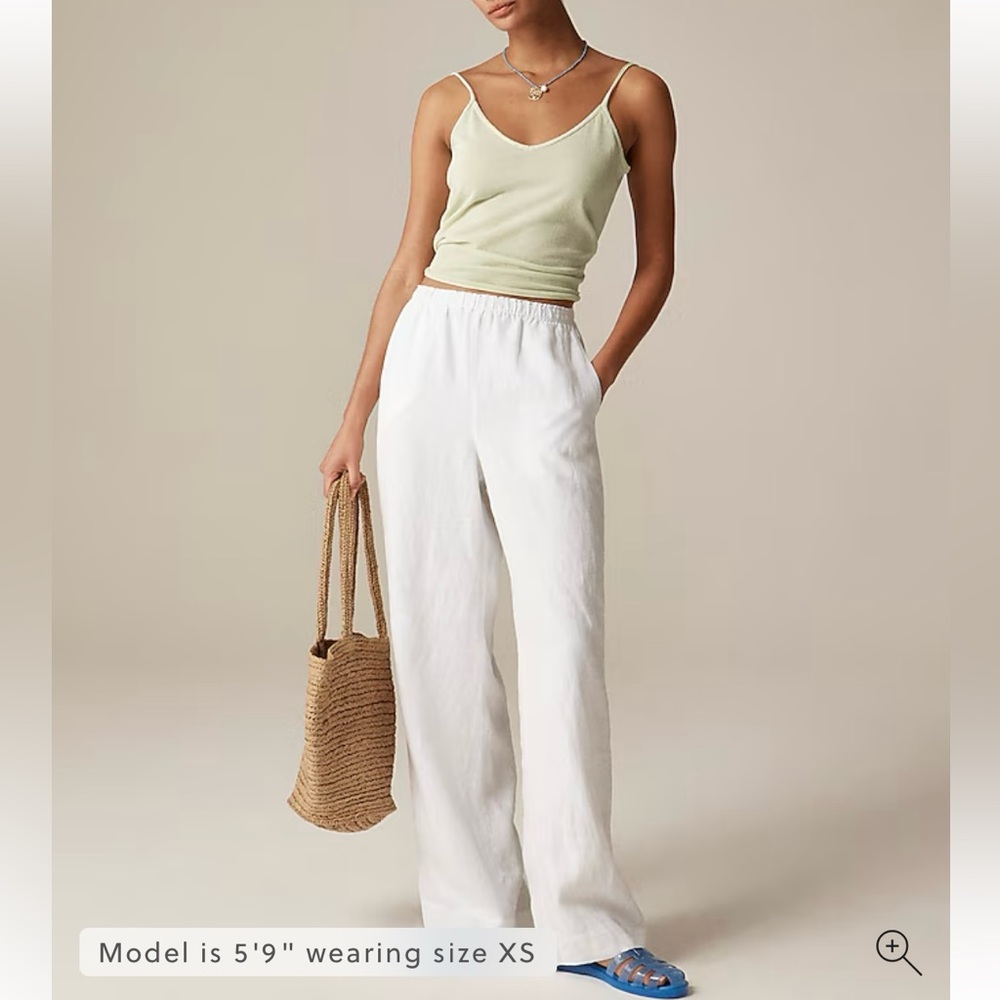 J Crew Stratus Linen Pants
